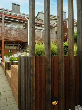 Trondheim - Flatåsen, Gunn Berit Fineidet, uteområde med MøreRoyal