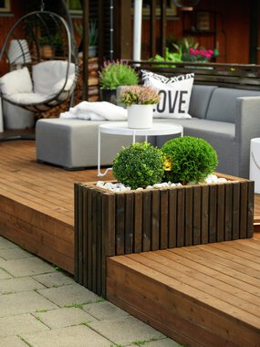 Trondheim - Flatåsen, Gunn Berit Fineidet, uteområde med MøreRoyal