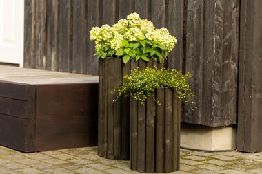 Miljøfoto: RE:FORM - rund blomsterkasse