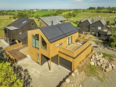 Time – Enebolig Undheim, Sælandsvegen 38 med MøreRoyal Nature