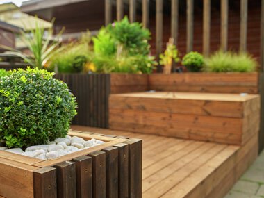 Trondheim - Flatåsen, Gunn Berit Fineidet, uteområde med MøreRoyal