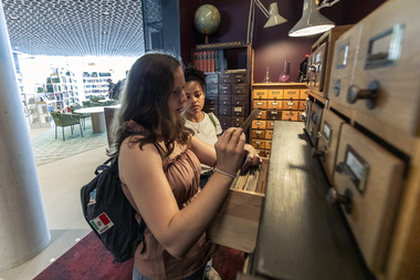 Deichman Bjørvika 18. juni 2020 bilder ifra åpningskvelden