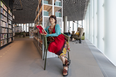 Deichman Bjørvika 18. juni 2020 bilder ifra åpningskvelden