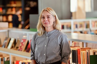 Merete Lie, biblioteksjef
