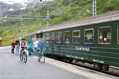 Rallarvegen, Sogn og Fjordane