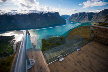 Utsikt fra Stegastein, Sogn og Fjordane