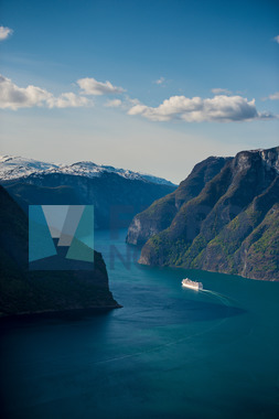 Utsikt fra Stegastein, Sogn og Fjordane