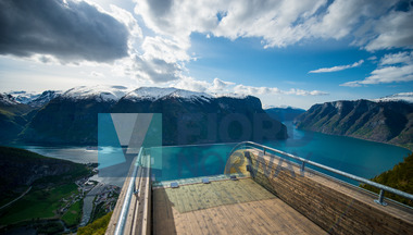 Utsikt fra Stegastein, Sogn og Fjordane