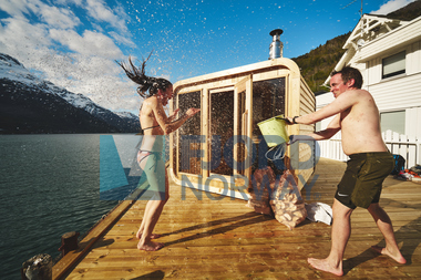 Heit Sørfjorden Sauna 