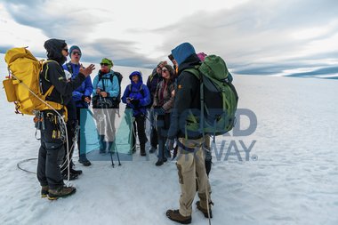 Guida bretur over Folgefonna 