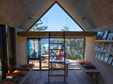 Dagsturhytta  Ørnerede i Sauda