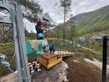 SkyRavn ZipLine - Jostedal - Sognefjord