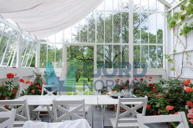 Hagekafeen i Baroni hagen