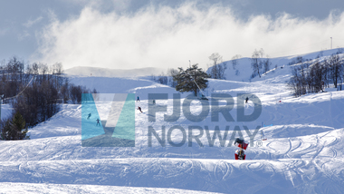 Sauda skisenter i Sauda