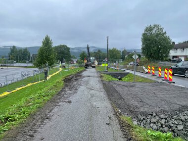 Nye vann- og avløpsledninger i området Trintom–Ringstad