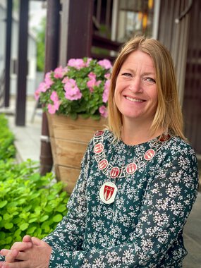 Ordfører Gunn Elisabeth Alm Thoresen, mai 2024