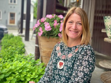 Ordfører Gunn Elisabeth Alm Thoresen, mai 2024