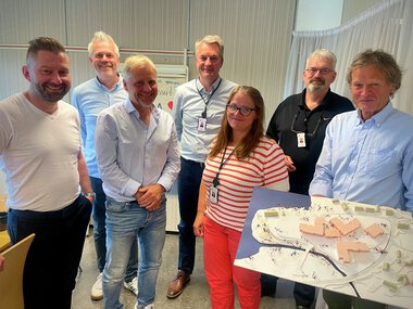 Prosjektmøte Sagatangen lokalmedisinske senter juni 2024