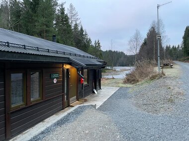 Universelt utformet hytte