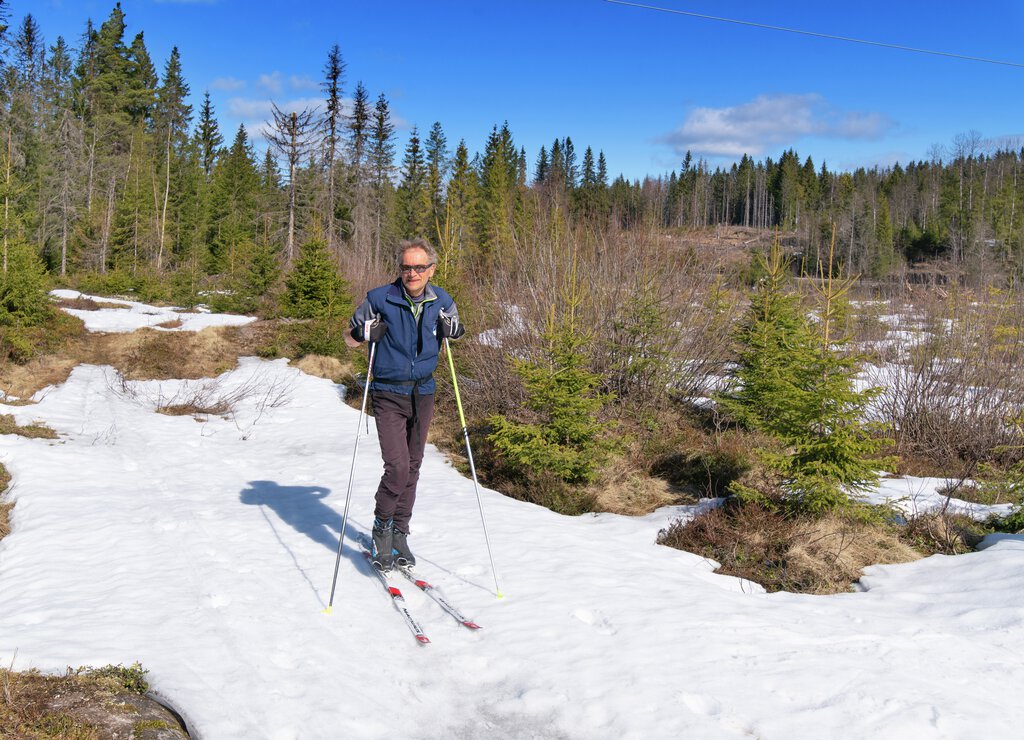 Vårskiløping i Vestmarka
