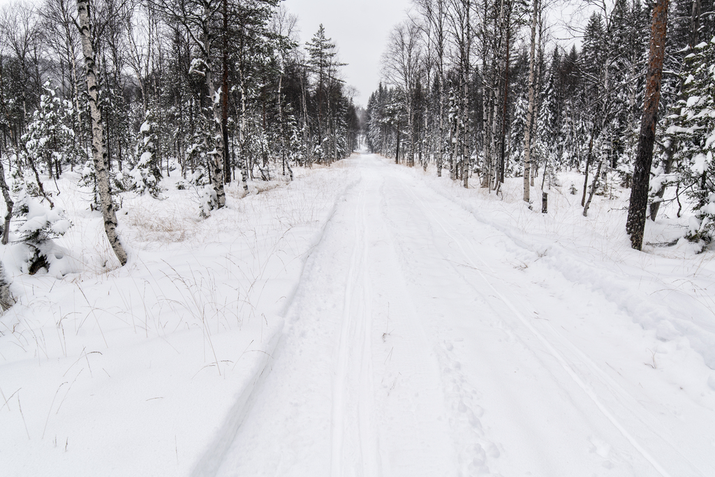Nok snø i Myrløypa