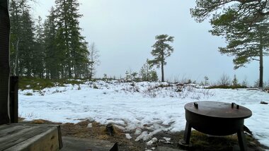 Null utsikt ved Borgersetergapahuken