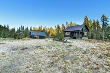 Beskjeden julestemning på Vensåsseter