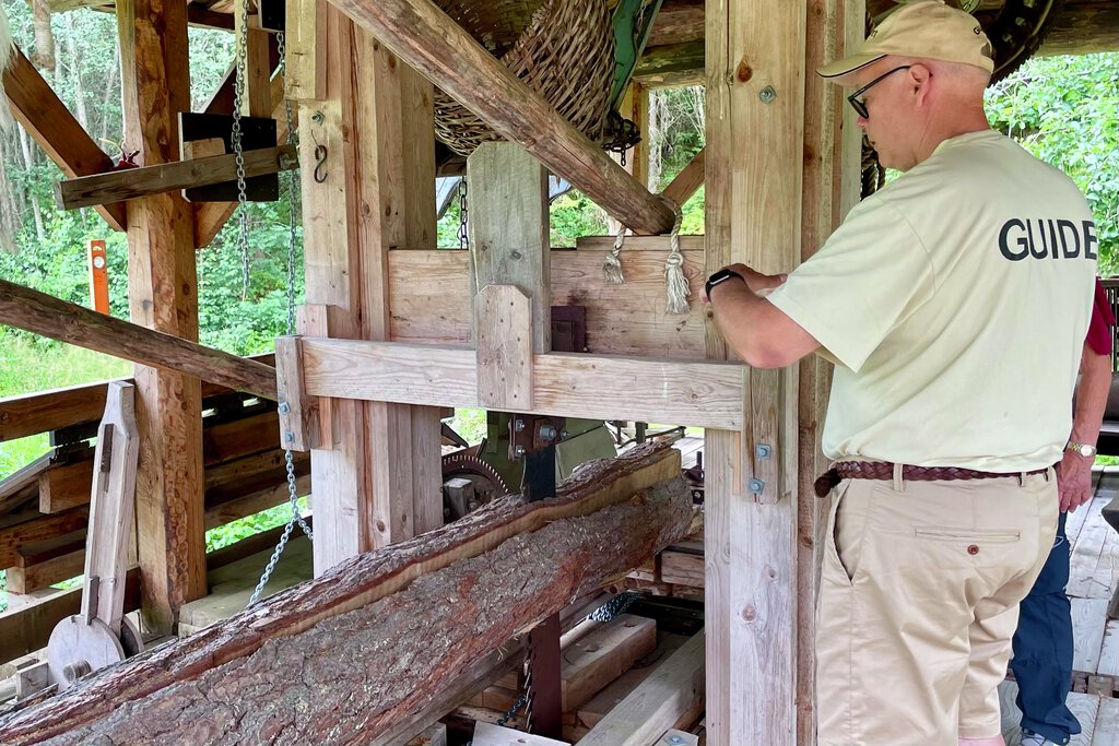 Slik virker en oppgangssag