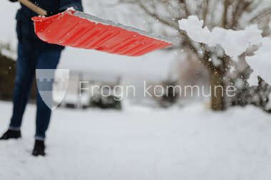 Illustrasjonsbilde snømåking 