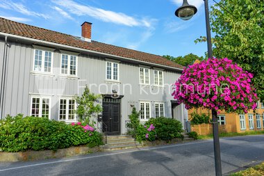 Blomster Drøbak sentrum 