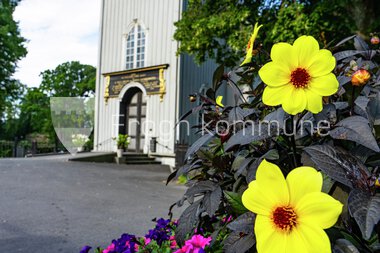 Blomster Drøbak kirke