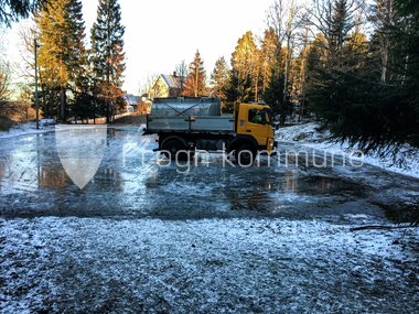 Skøytebane vinterdrift