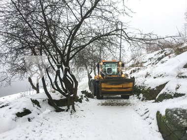 Strømaskin Badeparken vinterdrift