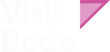 Hovedlogo Visit Bodø Negativ