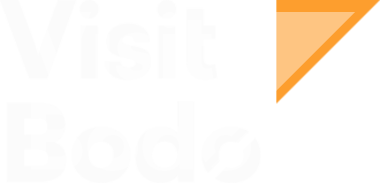 Sekundærlogo Visit Bodø sommer Negativ