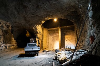 Fra utbygging av Nye Nedre Fiskumfoss kraftverk