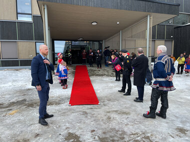 Kronprinsbesøk i Kautokeino