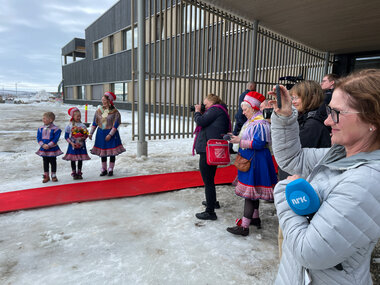 Kronprinsbesøk i Kautokeino