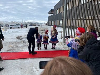 Kronprinsbesøk i Kautokeino