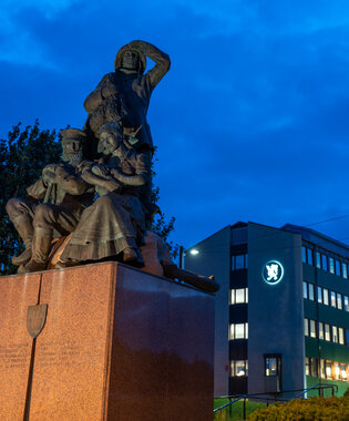 Innvandrermonumentet i Vadsø