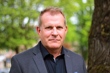 Pressefoto av administrasjonsdirektør, Jan Erik Glad