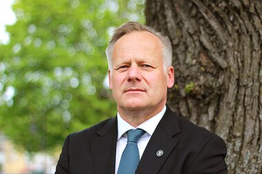 Pressefoto av statsforvalter Trond Rønningen