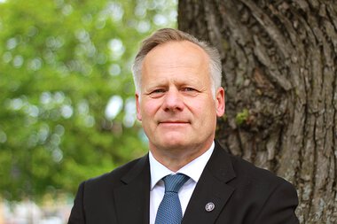Pressefoto av statsforvalter Trond Rønningen