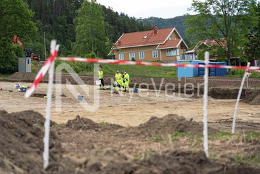 Utgravinger sommeren Ringerike feltområde