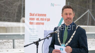 Åpning ny E39 gjennom Lindesnes