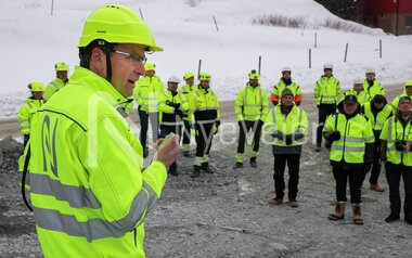 Byggestartmarkering E6 Kvithammar-Åsen