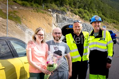 Åpning Mettevolltunnelen på Kvænangsfjellet