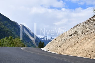 rv 13 asfalt ved trafikkomlegging