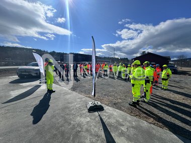 Kontraktsignering og anleggsstart E6 Berkåk-Vindåsliene