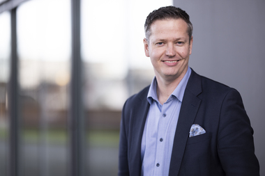 Andreas Veggeland, kommunikasjonssjef tele